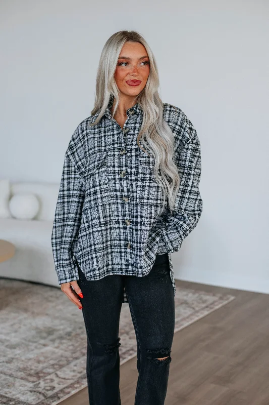 Y2K Nostalgic Fashion Look Tommie Flannel Top