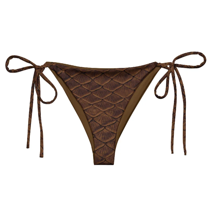 Latest Trends Finfolk Merchant Company Recycled String Bikini Bottom