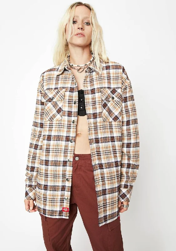 Latest Fashion Oversized Plaid Flannel