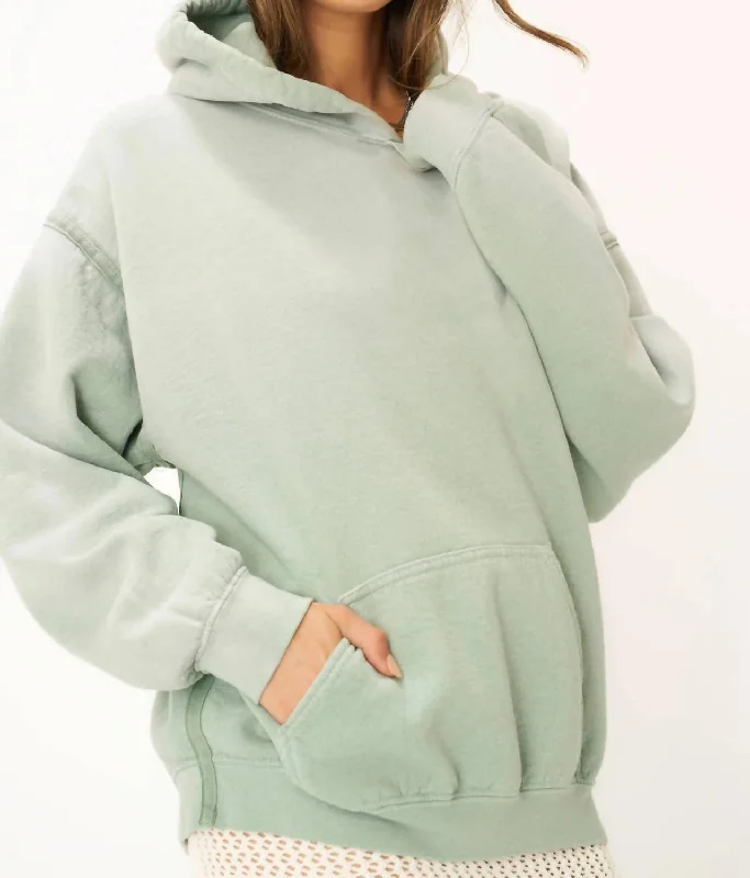 Feminine Flow Mavis Sun Faded Hoodie In Faded Endless Sky