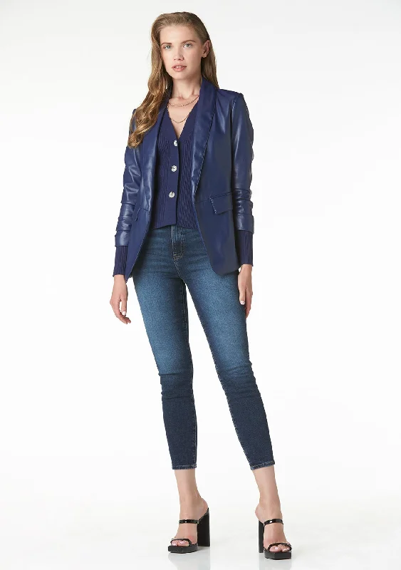 Signature Style Essentials Kia Vegan Blazer - FINAL SALE