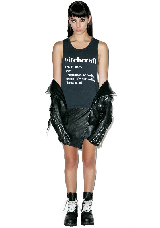 Festival Fashion Bitchcraft Muscle Tank