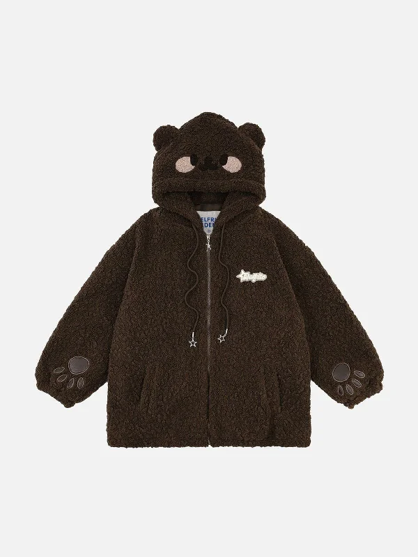 Clearance Sale, All Cheap Aelfric Eden Cute Animal Sherpa Coat