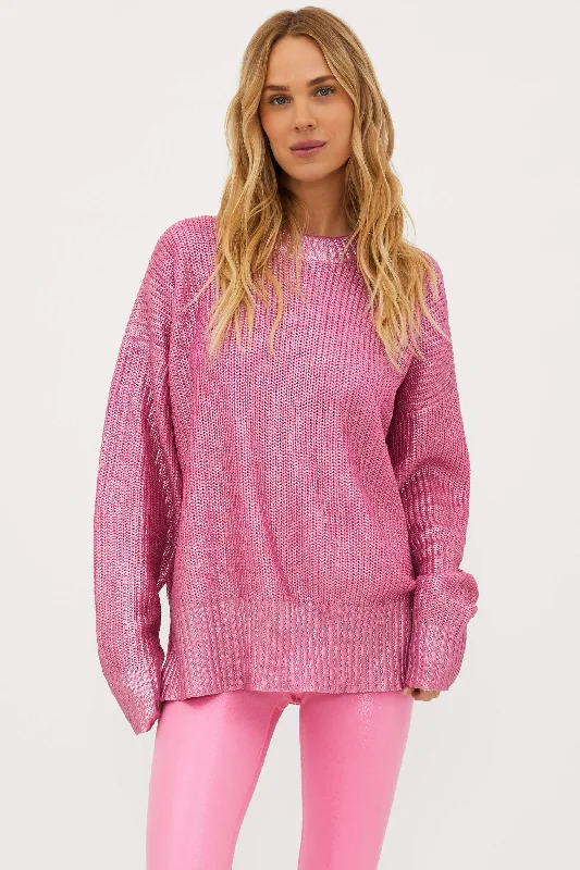 Clearance Event Callie Sweater Pink Shine