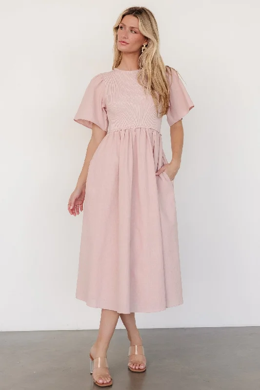 Seasonal Sale Cici Sweater Dress | Dusty Rose