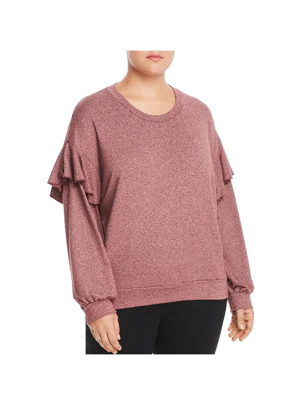 Feminine Soft - Hued Look Plus Womens Comfy Cozy Sweatshirt