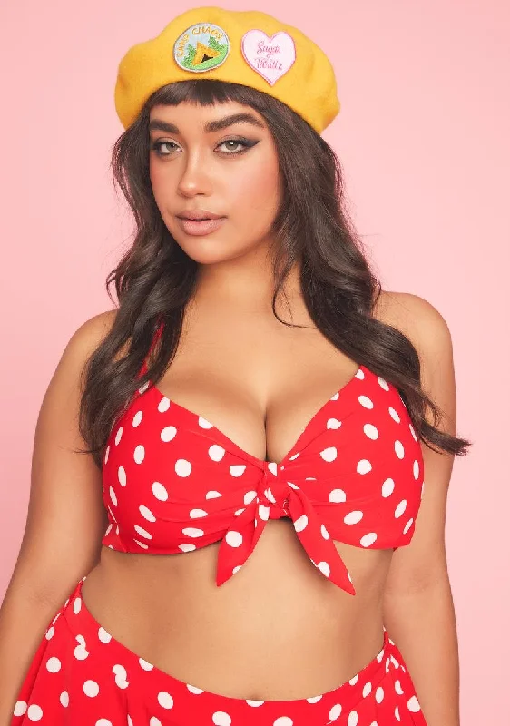 Everyday Fashion Plus Strawberry Picking Halter Top