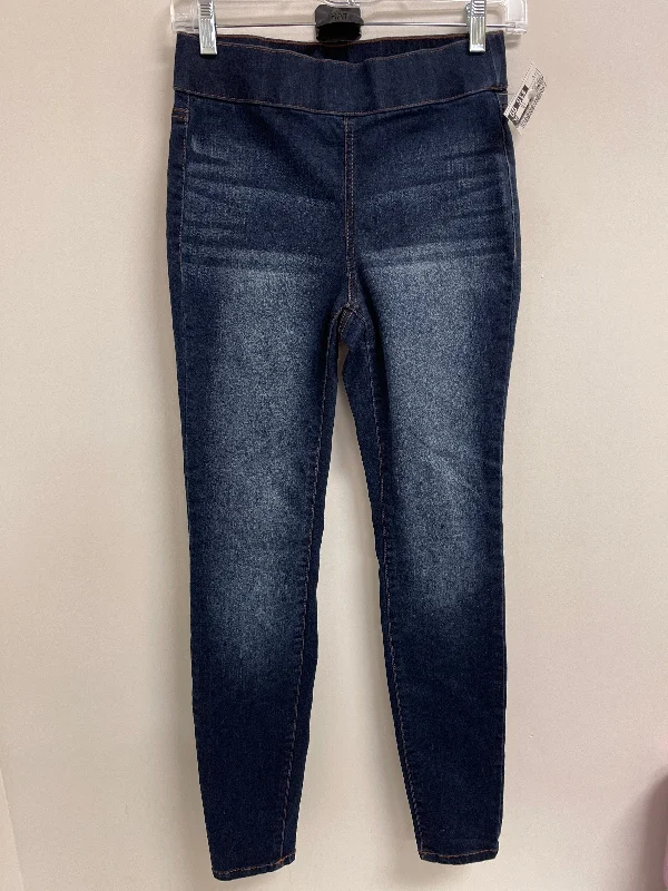 Jeans Skinny By New York And Co In Blue Denim, Size: 4