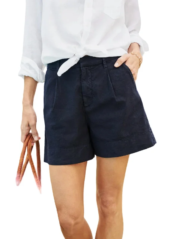 Fashion Forward Walking Short In Navy