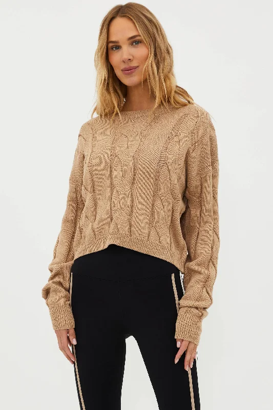 Coastal Beach - Inspired Style Clarice Sweater Sandshell