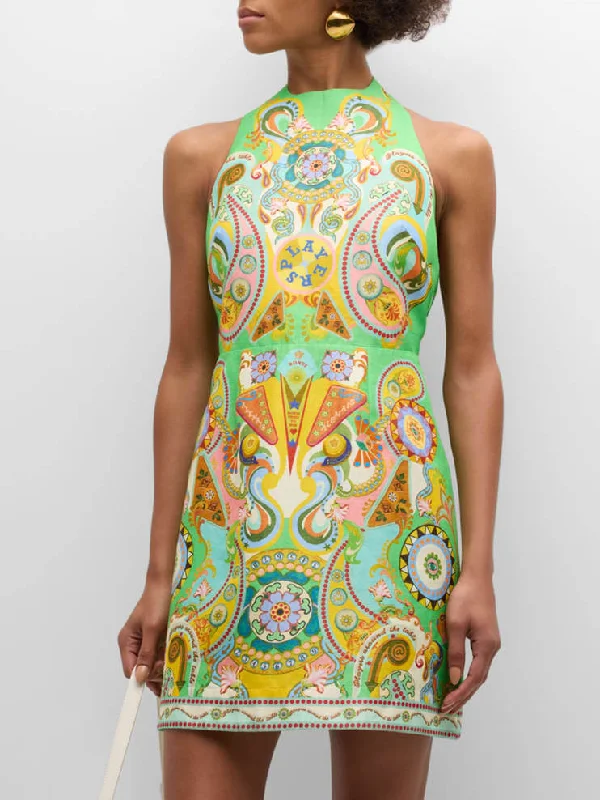 Discover Now Cosybreezee - Modern Ethnic Printed Mini Dress