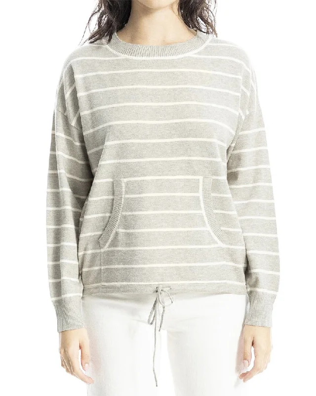 Update With Cottagecore Styles Max Studio Drawstring Sweater Sweatshirt