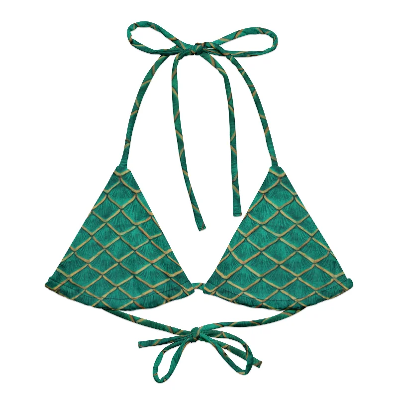 Classic Charm Ten Year Recycled String Bikini Top