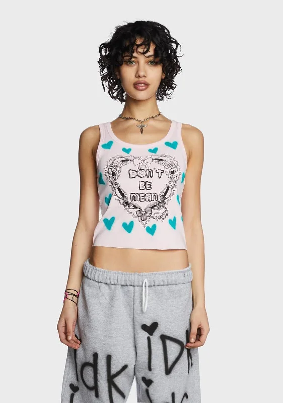 Trendy Women's Wear Collection Kindness Tank Top