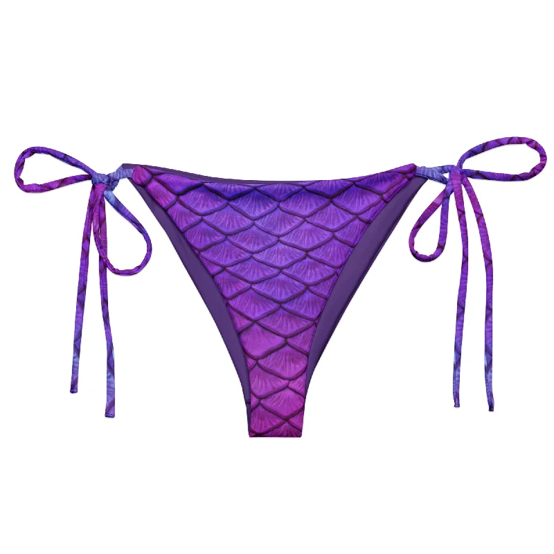 Fashion Forward Island Iris Recycled String Bikini Bottom