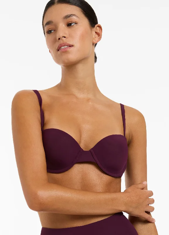 Mother's Day Special Jetset Moulded Balconette Bikini Top - Port