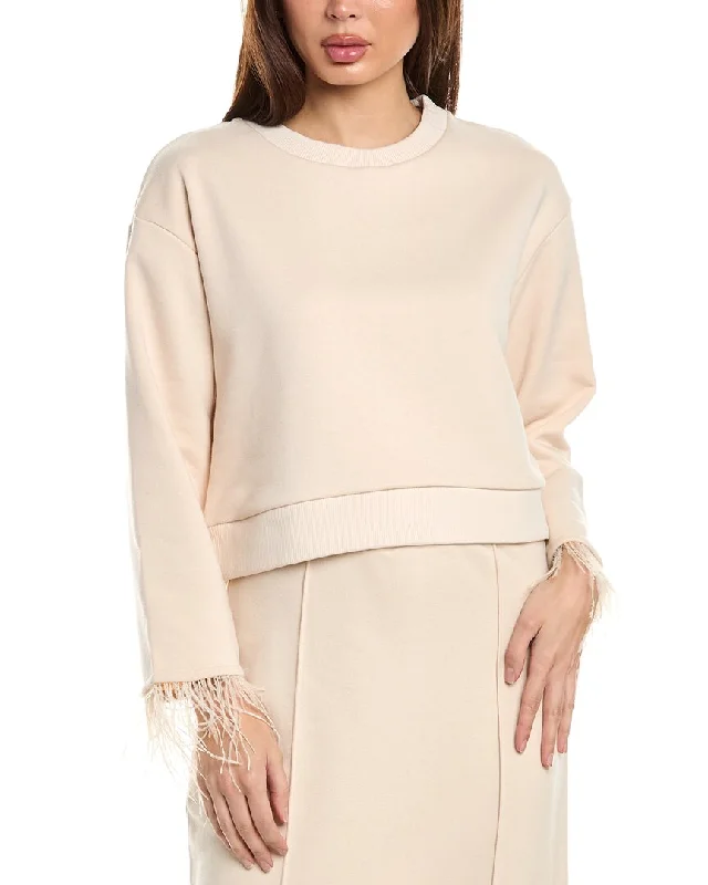 Early Access To Art Deco Styles Sale Vince Camuto Cropped Sweatshirt