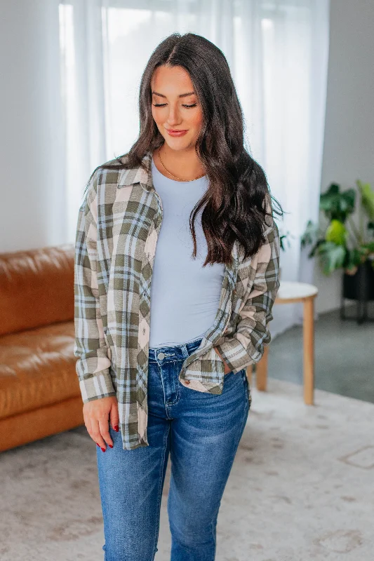 Flash Sale Kayleen Flannel Top