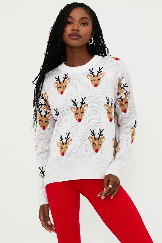 Premium Quality Garments Callie Sweater Cheery Deer