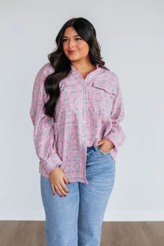 Coastal Beach - Inspired Style Amrie Flannel Top