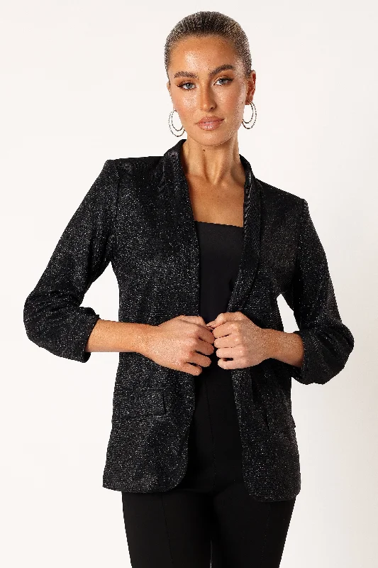 Mid Season Sale Gemma Blazer - Black