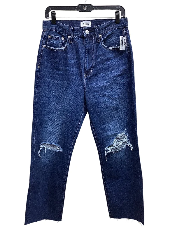 Jeans Straight By Pistola In Blue Denim, Size: 6