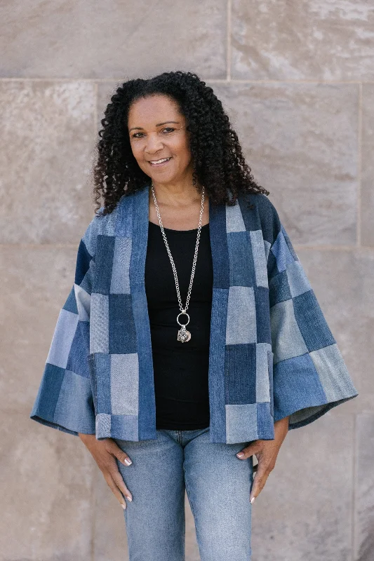 Big Savings Mason Cardigan Patchwork O/S