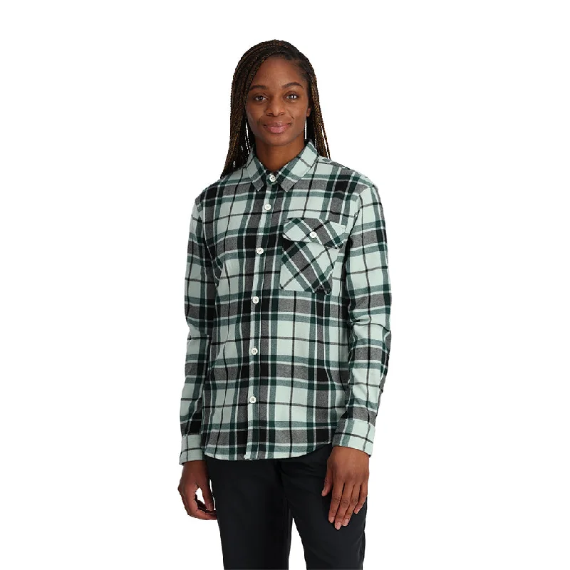 Best Deals Of The Season Womens Fab Flannel - Wintergreen