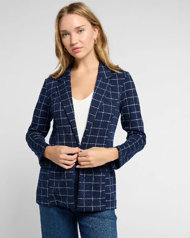 Huge Discounts This Week Windowpane Boyfriend Blazer