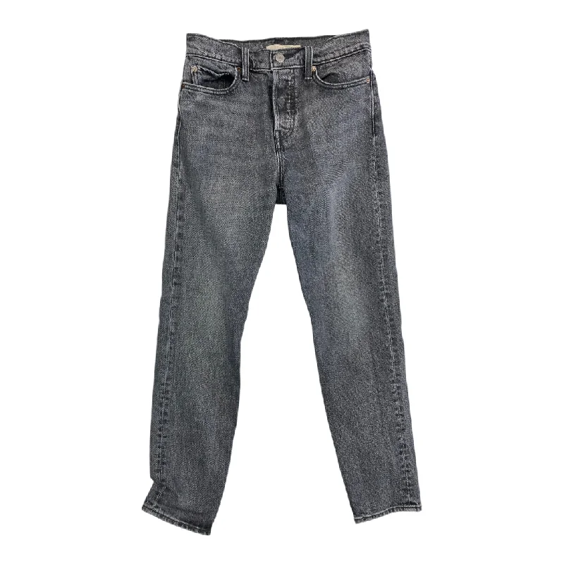 Jeans Straight By Levis In Grey, Size: 2