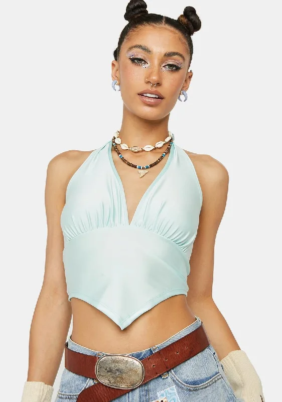 Chic Trends For The Fashion Savvy Bring The Good Times Halter Top