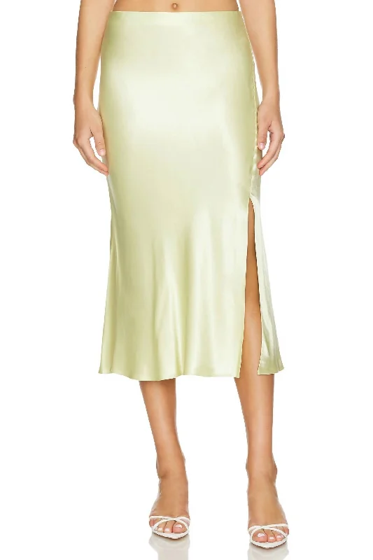 Huge Price Cut Maya Skirt In Pistachio