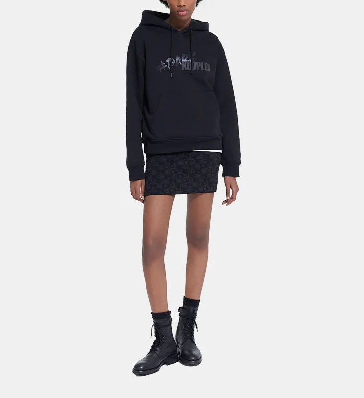 Limited - Edition Drops Short Skirt With The Kooples Logo