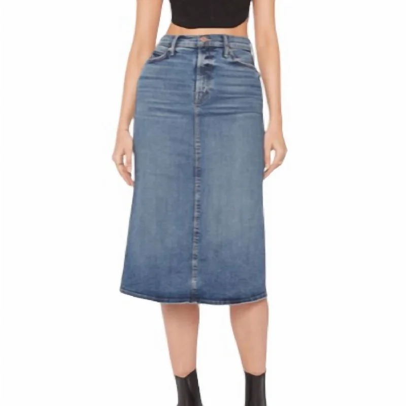 Budget-Friendly Fashion Swooner Straight A Midi Skirt In Going Full Circle