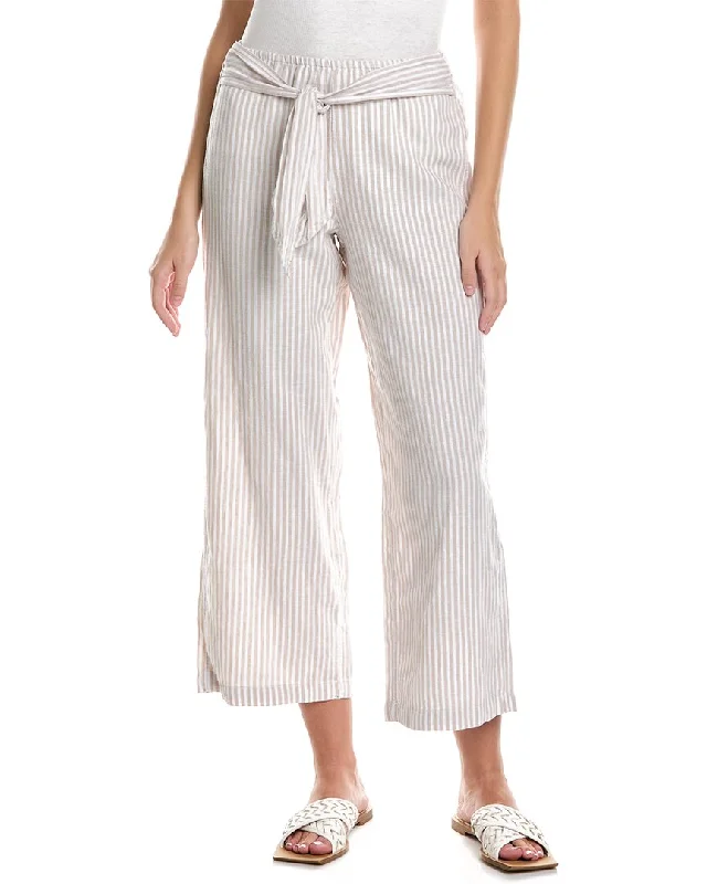 Rocker Chic Fashion beachlunchlounge Florencia Linen-Blend Pant