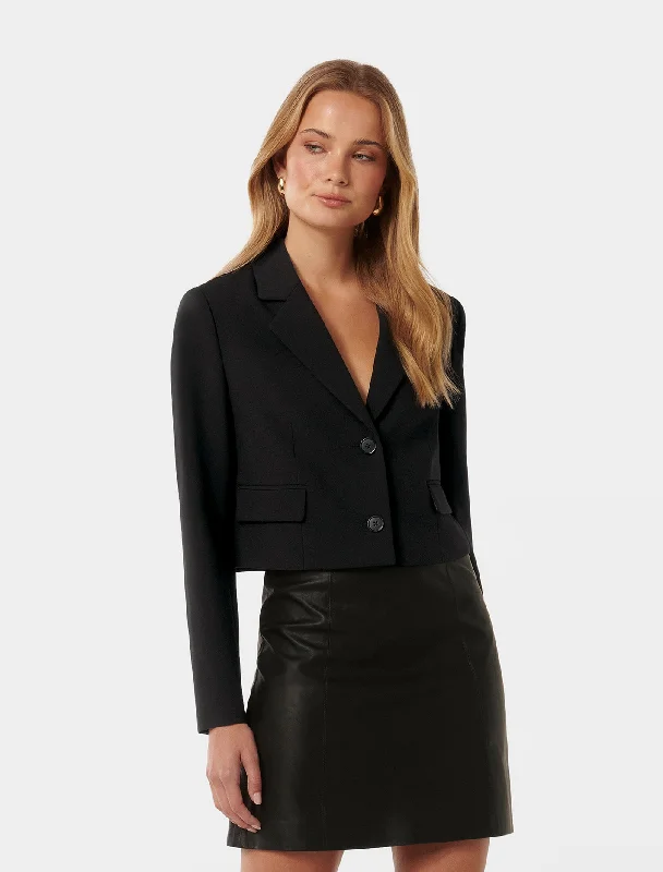 Unbeatable Prices Celeste Two Button Crop Blazer