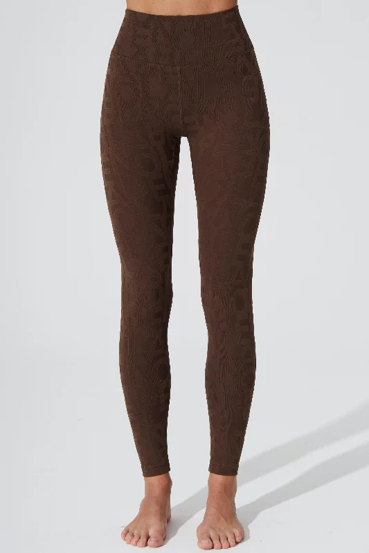 Flash Sale Starts Classic Déese Fleur Legging 3D - Chocolate