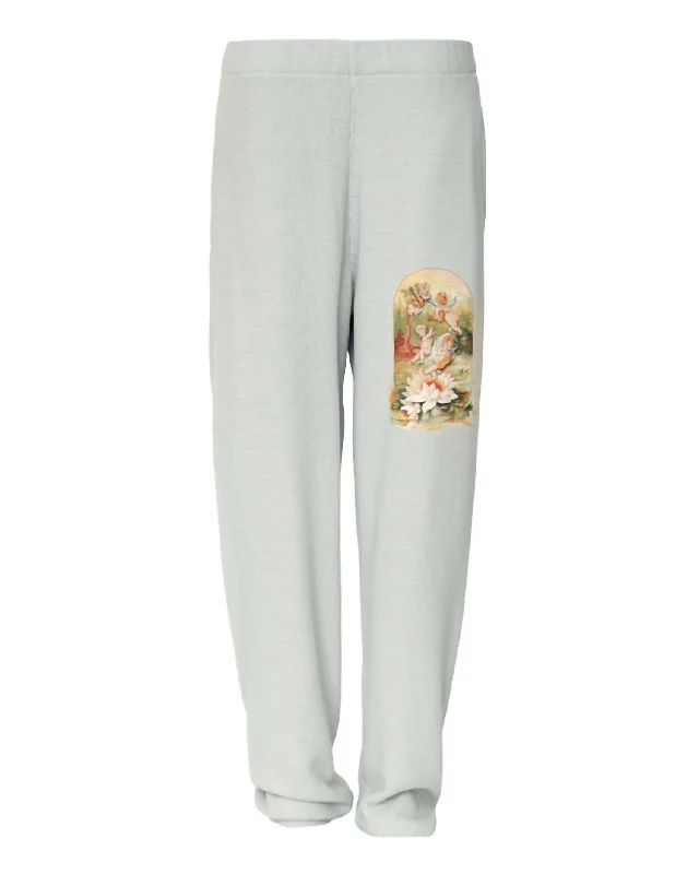 Limited Time Flash Sale Heartstrings Mac Slim Sweatpants In Grey