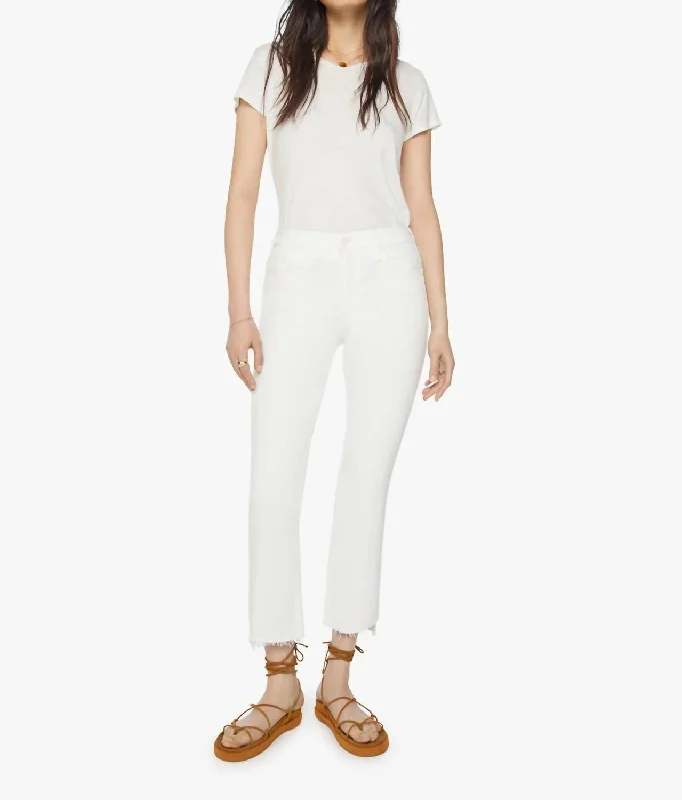 Clearance Event Insider Crop Step Fray Jeans In Fairest Of Them All