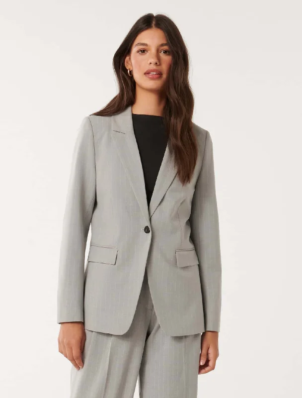 Don't Miss Out Jodie Single Breasted Blazer