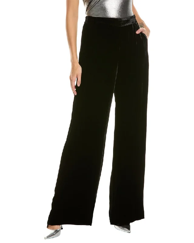 Stylish Looks Kobi Halperin Marci Silk-Blend Velvet Pant