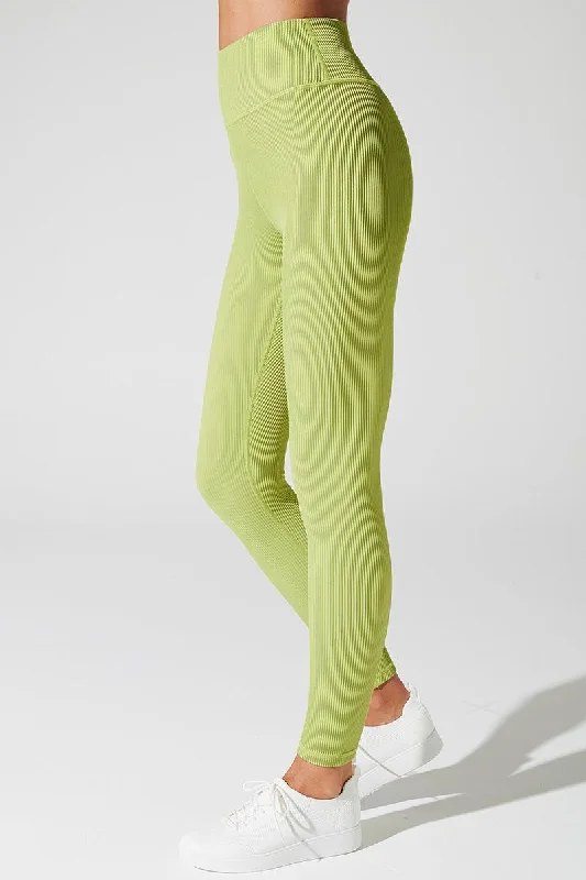 Winter Warm - Up Sale Querida High Waist R Legging - Green Smoke