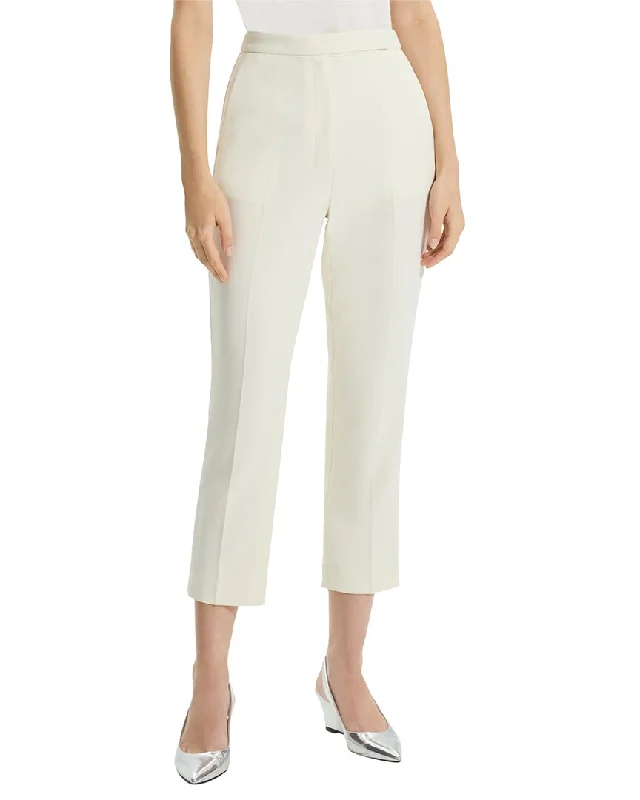 The Latest Trends Theory High-Waist Slim Crop Pant