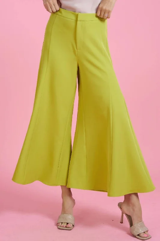 Flash Sale Fever Time To Shine Pants In Lime Green